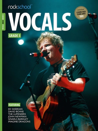 Rockschool: Vocals Grade 3 - Male (2014) Gesang Buch