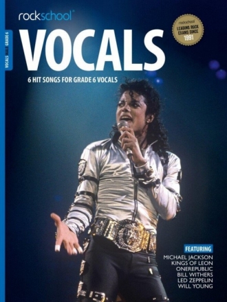 Rockschool: Vocals Grade 6 - Male (2014) Men's Voice Buch + Online-Audio