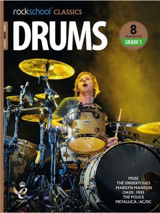 Rockschool Classics Drums Grade 1 (+Online Audio) for drums