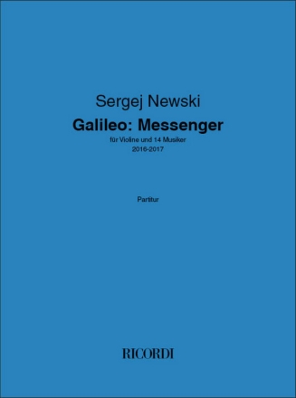 Galileo: Messenger Violin and Instruments Score