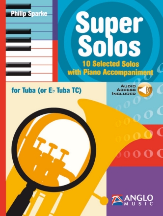 Super Solos Tuba and Piano Book & Part & A-Online