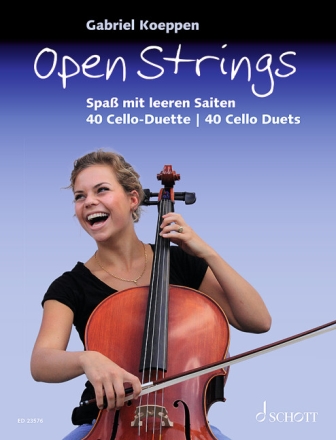 Open Strings - Spa mit leeren Saiten fr 2 Celli Spielpartitur