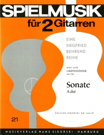 Sonate 2 Gitarren