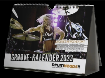 DrumHeads!! Grove-Kalender 2023  Wochenkalender 15 x 21 cm