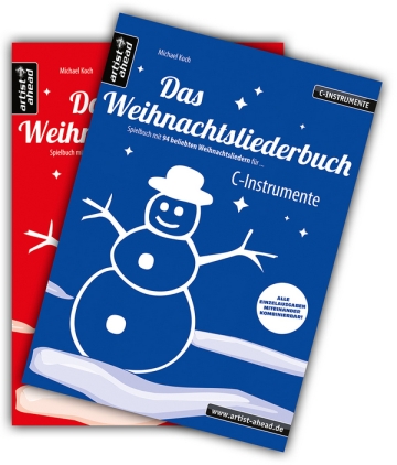 Das Weihnachtliederbuch-Set C (Bundle), fr C-Instrumente und Klavier Set mit 2 Ausgaben