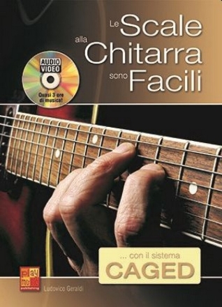 Le scale alla chitarra sono facili? con il CAGED Guitar Book & DVD