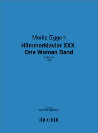 Hmmerklavier XXX - One Woman Band Piano Book