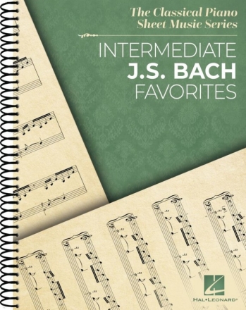 Intermediate J.S. Bach Favorites for piano