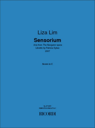 Sensorium Vocal, Recorder, Viola, Harp Score