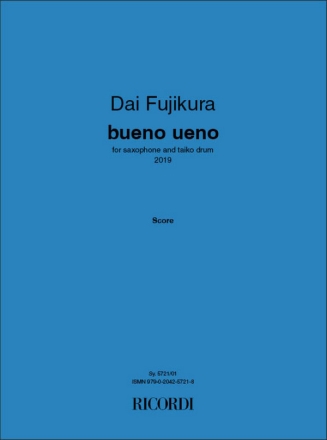 bueno ueno Saxophone and Drums Score