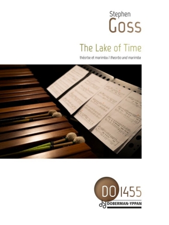 The lake of Time for for theorbo and marimba  score