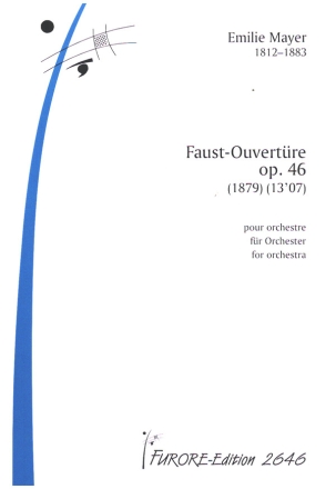 Faust-Ouvertre op.46 fr Orchester Partitur