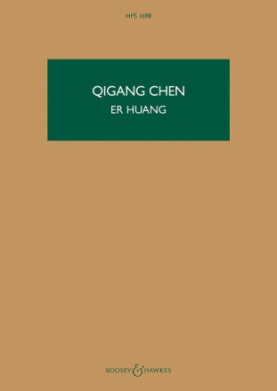 Er Huang fr Klavier und Orchester Studienpartitur