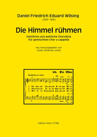 Die Himmel rhmen fr gem Chor a cappella Partitur