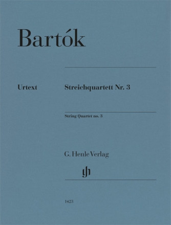 Streichquartett Nr. 3 fr 2 Violinen, Viola, Violoncello Stimmen