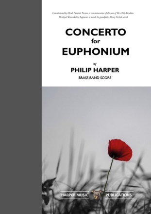 Concerto for Euphonium Brass Band and Euphonium Score