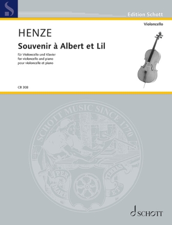 Souvenir  Albert et Lil fr Violoncello und Klavier