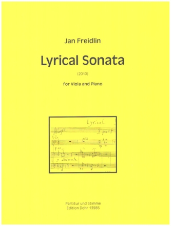 Lyrical Sonata (2010) for viola and piano