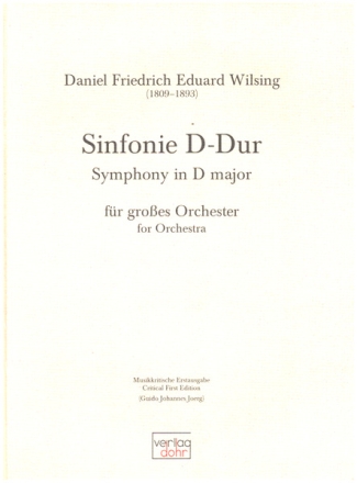 Sinfonie D-Dur fr groes Orchester Partitur (gebunden)