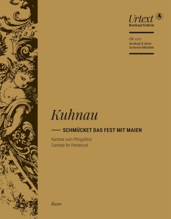 Schmcket das Fest mit Maien fr Soli, gem Chor und Orchester Basso (Cello/Kontrabass)