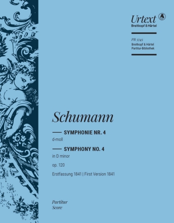 Symphonie Nr.4 d-moll op.120 fr Orchester Partitur