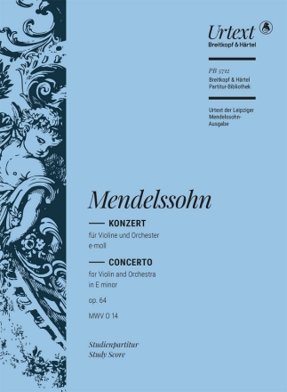 Violinkonzert e-moll op. 64 MWV O 14 fr Violine und Orchester Studienpartitur