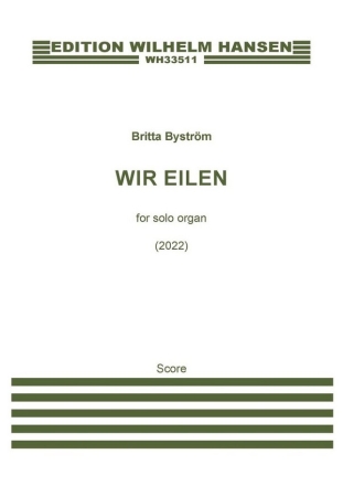 Wir eilen Organ Book