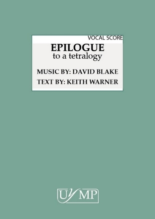 Epilogue SmezTB and Chamber Ensemble Vocal Score