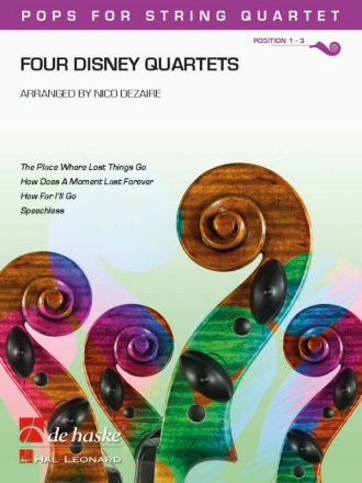 Four Disney Quartets String Quartet Set