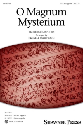 O Magnum Mysterium SSA A Cappella Chorpartitur