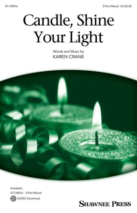 Candle, Shine Your Light 3-Part Mixed Choir Chorpartitur