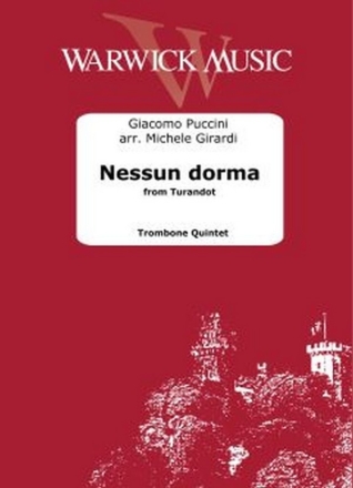 Nessun Dorma Trombone Quintet Set