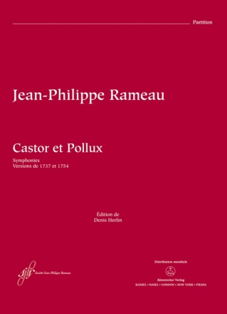 Castor et Pollux fr Orchester Partitur