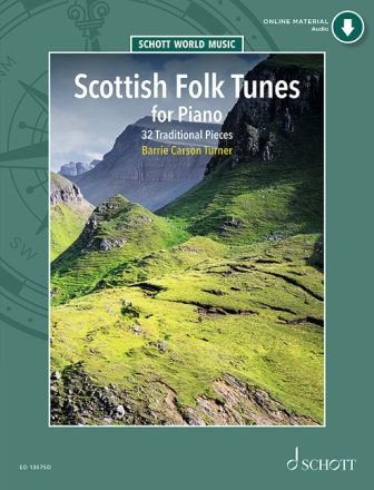 Scottish Folk Tunes (+Online Audio) for piano