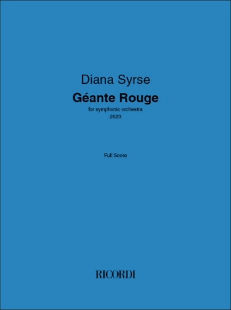 Gante Rouge Symphony Orchestra Score