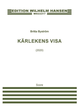 Krlekens Visa SSAATTBB Vocal Score