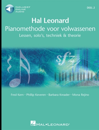 Hal Leonard Pianomethode voor Volwassenen 2 (+Online-Audio) for piano Text niederlndisch