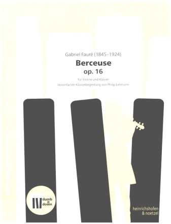 Berceuse op.16 fr Violine und Klavier