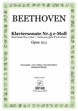 Sonate Nr. 5 c-Moll op.10,1 Klavier 2hd