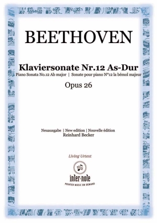 Sonate Nr. 12 As-Dur op.26 Klavier 2hd