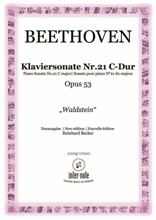 Sonate Nr. 21 C-Dur op.53 Klavier 2hd