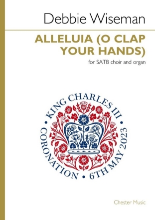 Alleluia (O Clap Your Hands) for mixed chorus and organ chorus score