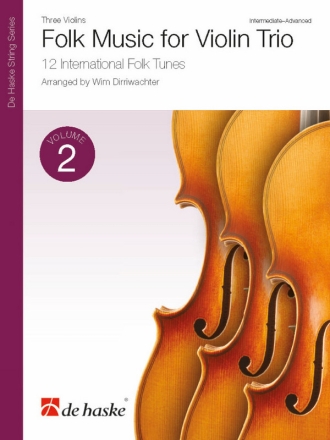 Folk Music for Violin Trio - Vol. 2 Violin Trio Set