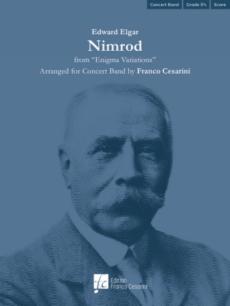 Nimrod from 'Enigma Variations' for concert band/harmonie score and parts