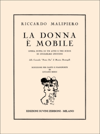 La Donna  Mobile Opera Piano Reduction