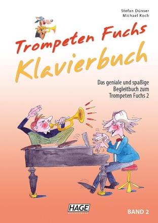 Trompeten-Fuchs Band 2 fr Trompete, Flgelhorn, Kornett, Tenorhorn Klavier-Begleitbuch (Spiralbindung)