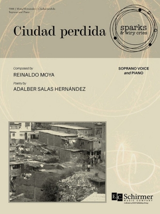 Ciudad perdida Soprano Voice and Piano Choral Score