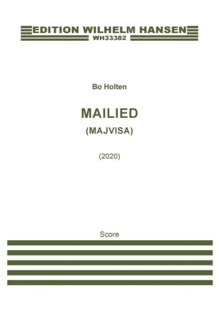 Majvisa (Mailied) SATB Vocal Score