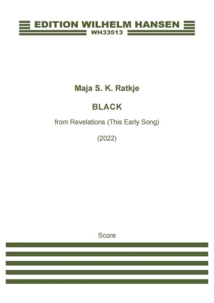 Black (arrangement of movement from Revelations) Bass-Baritone Voice, Clarinet and Strings Set