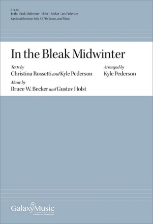 In the Bleak Midwinter Baritone Solo, SATB and Piano Choral Score